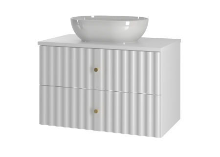 Bathroom cabinet 80cm with sink- AQUA 01