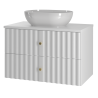 Bathroom cabinet 80cm with sink- AQUA 01