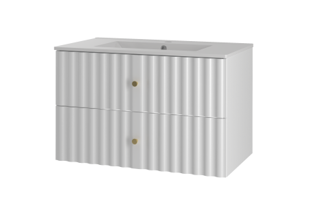 Bathroom cabinet 80cm with washbasin- AQUA 01