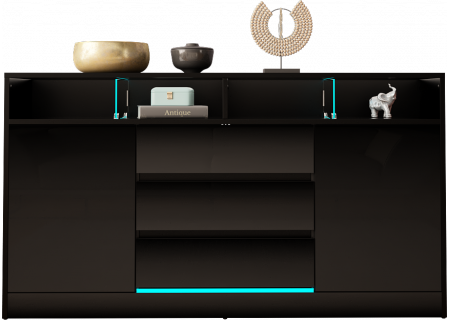 SIDEBOARD 160CM WITH LED STRIP - DISPARO 4