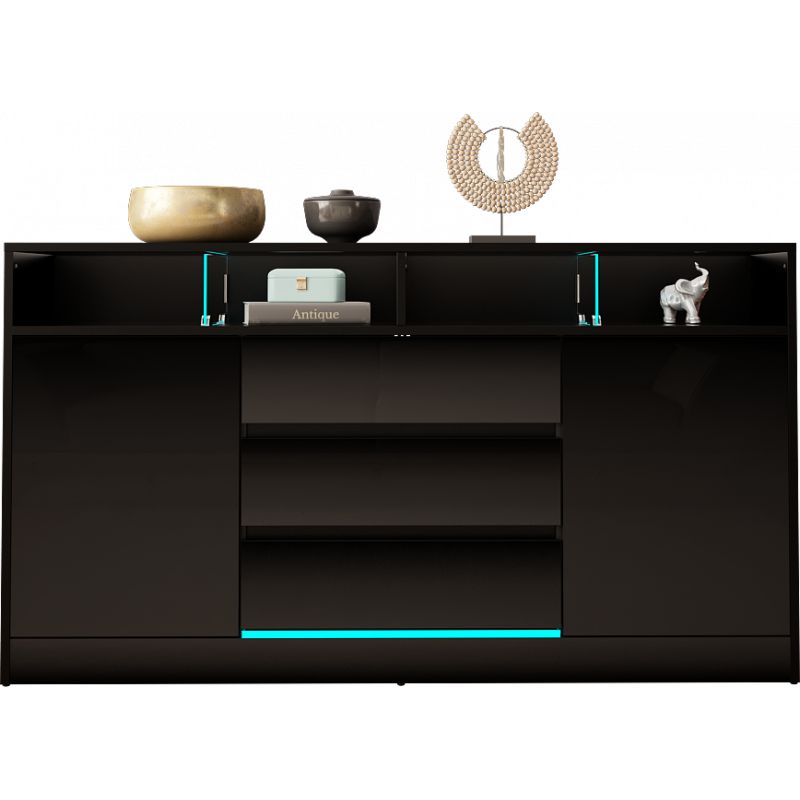 SIDEBOARD 160CM WITH LED STRIP - DISPARO 4