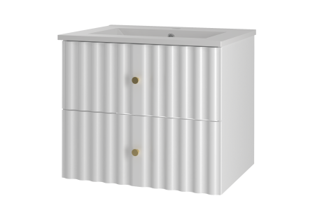 Bathroom cabinet 60cm with washbasin- AQUA 02