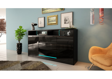 SIDEBOARD 160CM WITH LED STRIP - DISPARO 4