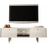 TV STAND 160CM WITH GOLD EMBELLISHMENTS - CRISTAL 1