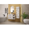 Bathroom cabinet 60cm with sink - WOOD 02