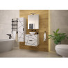 Bathroom cabinet 60cm with sink - WOOD 02