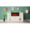 SIDEBOARD 160CM WITH 4 DOORS AND FIREPLACE - DIUNA 2