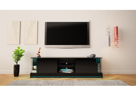 TV STAND 185 CM WITH LED STRIP - EFECTO 1