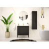 Bathroom cabinet 80cm black rack - ASPEN 08