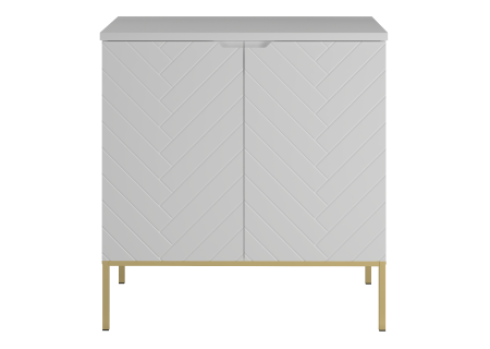 Bathroom cabinet 80cm gold rack - ASPEN 08