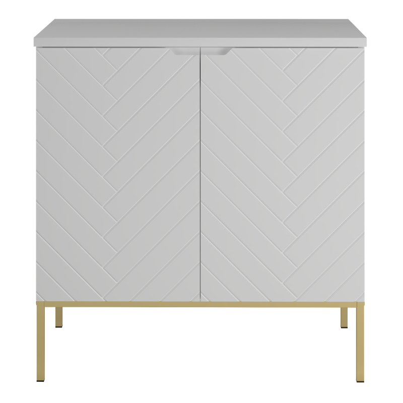 Bathroom cabinet 80cm gold rack - ASPEN 08