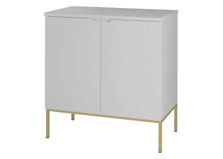 Bathroom cabinet 80cm gold rack - ASPEN 08