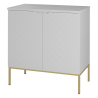 Bathroom cabinet 80cm gold rack - ASPEN 08