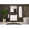 Bathroom cabinet 80cm gold rack - ASPEN 08