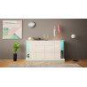 SIDEBOARD 155CM WITH LED STRIP - EFECTO 2