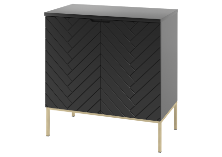 Bathroom cabinet 80cm gold rack - ASPEN 08