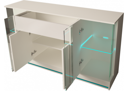 SIDEBOARD 155CM WITH LED STRIP - EFECTO 2