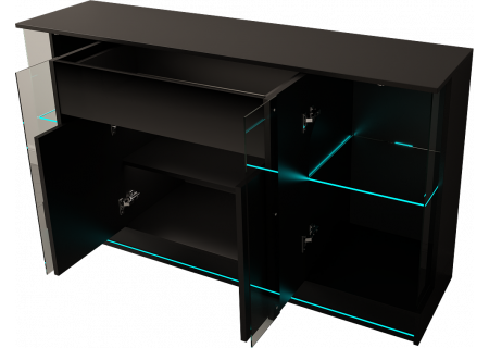 SIDEBOARD 155CM WITH LED STRIP - EFECTO 2