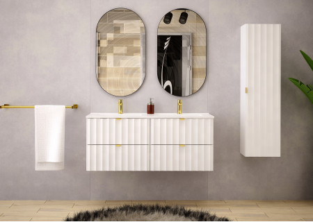 Double bathroom cabinet 120cm - ARCOS 06