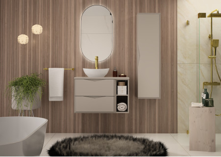 Szafka łazienkowa 60cm z umywalką - DELICA 02