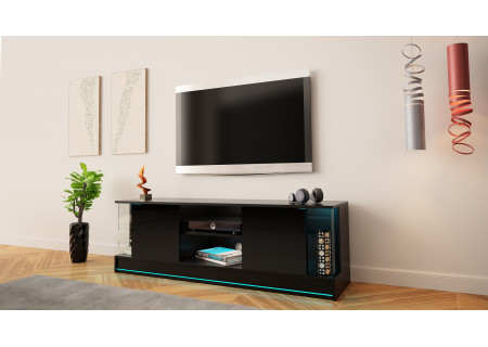 TV STAND 155CM WITH LED STRIP - EFECTO 6