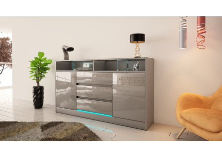 SIDEBOARD 160CM WITH LED STRIP - DISPARO 4