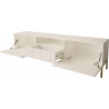 TV STAND 190CM ON GOLD LEGS - ELEGANTE 1