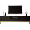 TV STAND 190CM ON GOLD LEGS - ELEGANTE 1