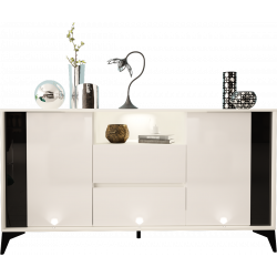 Sideboard 160cm with black...