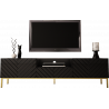 TV STAND 190CM ON GOLD LEGS - GALA 1