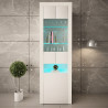 VITRINE 190CM WITH GLASSED DOORS - GRAND 1