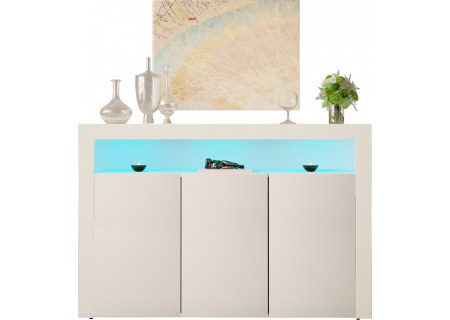 SIDEBOARD 130CM WITH 3 DOORS - GRAND 4