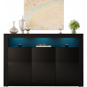 SIDEBOARD 130CM WITH 3 DOORS - GRAND 4