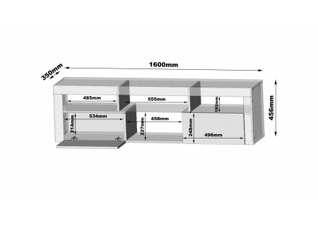 TV STAND 160CM - GRAND 5