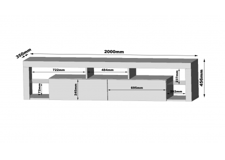 TV STAND 200CM - GRAND 7