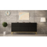 SIDEBOARD 160CM ON GOLD LEGS - HEXA 2