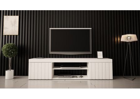 TV STAND 180CM WITH FIREPLACE - KNOXVILLE 1