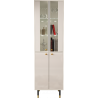 VITRINE 200CM WITH GOLD EMBELLISHMENTS - CRISTAL 5