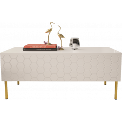 COFFEE TABLE 120CM ON GOLD...