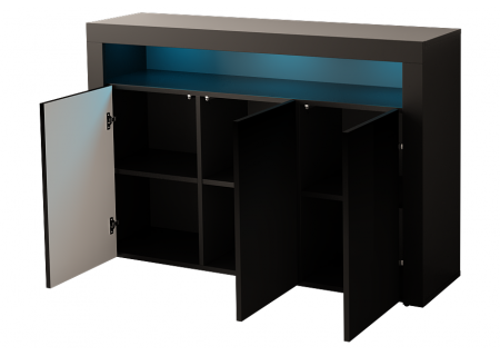 SIDEBOARD 130CM WITH 3 DOORS - GRAND 4