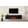 TV STAND 180CM WITH FIREPLACE - DIA 1