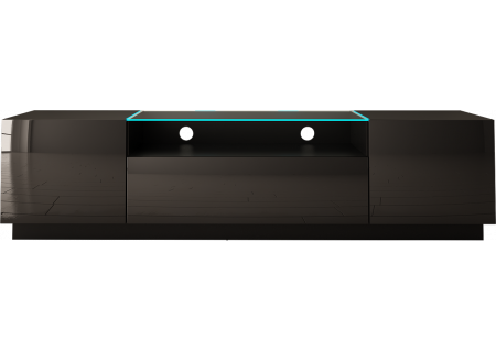 TV STAND 180CM WITH GLASSED TOP ALTA-01