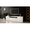 TV STAND 180CM WITH GLASSED TOP ALTA-01