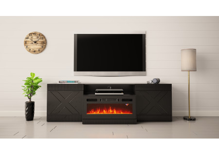 TV STAND 200CM WITH FIREPLACE EXCELENTE 01