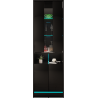 VITRINE 180CM WITH LED STRIP AND GLASS DOOR - DISPARO 1